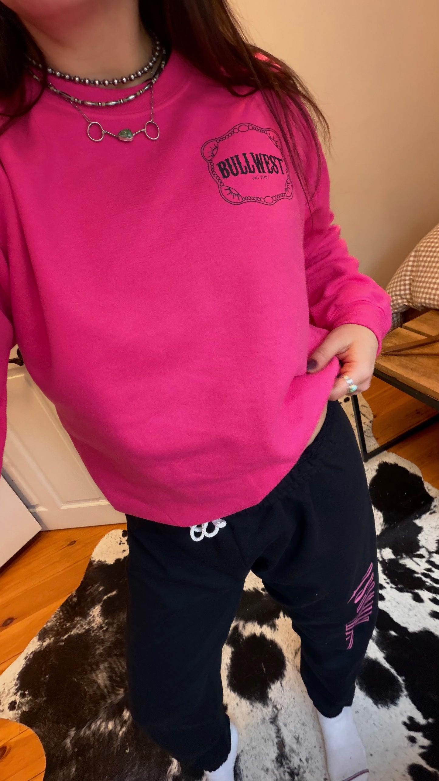 Rodeo Cowgirl Club Crewneck