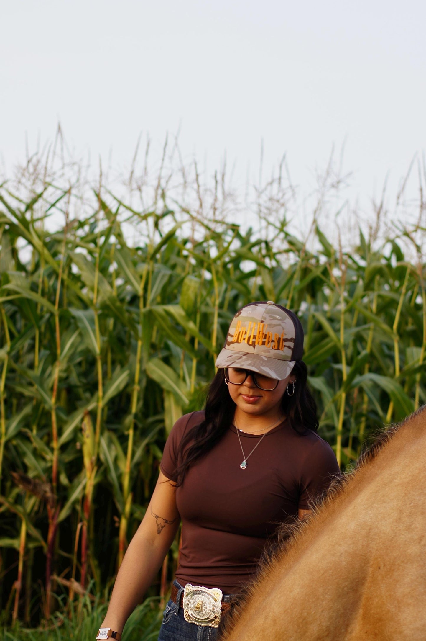 Camo Malboro Trucker Hat